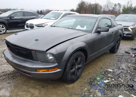 2007 Ford Mustang V6 Deluxe/V6 Premium from USA, damaged, VIN 1ZVFT80N275370601